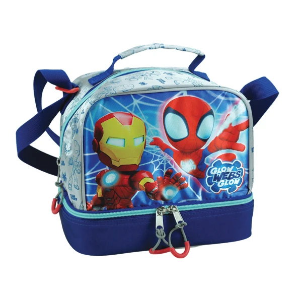 ΤΣΑΝΤΑΚΙ ΦΑΓΗΤΟΥ ΟΒΑΛ SPIDEY AND HIS AMAZING FRIENDS