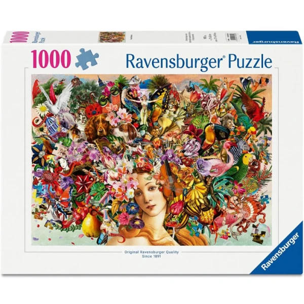 RAVENSBURGER ΠΑΖΛ 1000 τεμ. ΜΟΝΤΕΡΝΑ ΑΦΡΟΔΙΤΗ
