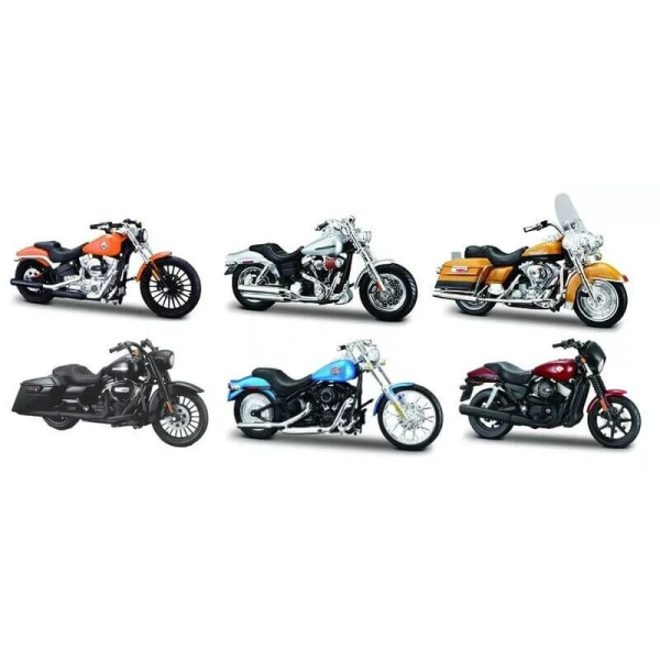 MAISTO 1:18 ΜΗΧΑΝΗ HARLEY DAVIDSON - ΔΙΑΦΟΡΑ ΣΧΕΔΙΑ