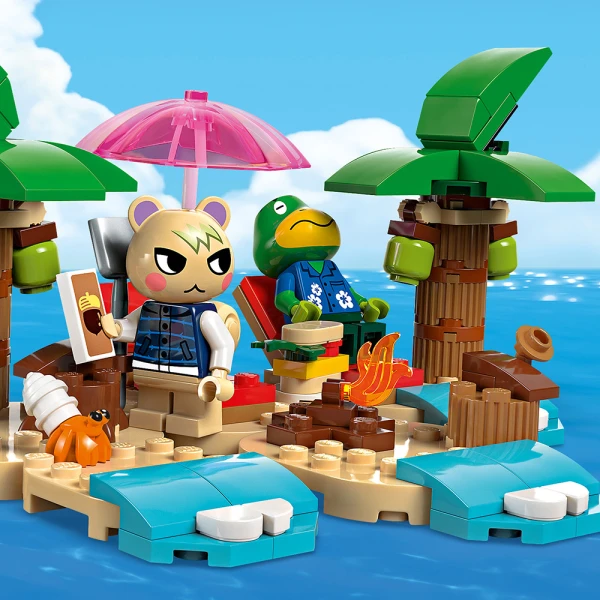 LEGO® ANIMAL CROSSING™ ΠΕΡΙΗΓΗΣΗ ΤΟΥ KAPP\'N ΜΕ ΒΑΡΚΑ ΣΤΟ ΝΗΣΙ