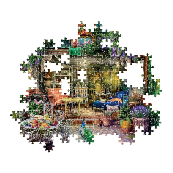 CLEMENTONI PUZZLE H.Q. ESCAPE TO WINE COUNTRY 1000 pcs 
