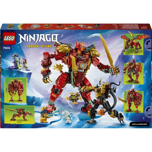 LEGO® NINJAGO® WYLDFYRE\'S TRANSFORMING DRAGON MECH