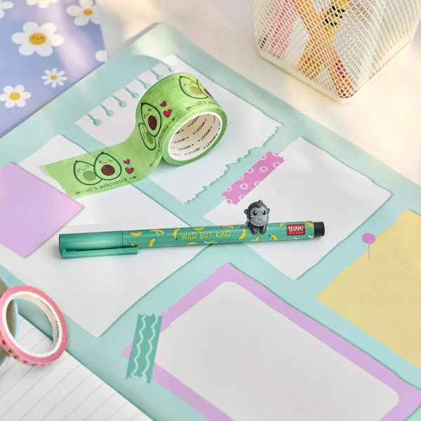 LEGAMI GEL PEN WITH ANIMAL LOVELY FRIENDS GORILLA