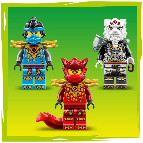 LEGO® NINJAGO® ΖΙΛΒΑΡ ΚΑΙ Ο ΔΡΑΚΟΣ ΘΗΡΙΟ ΓΚΡΙΜΤΑΚ
