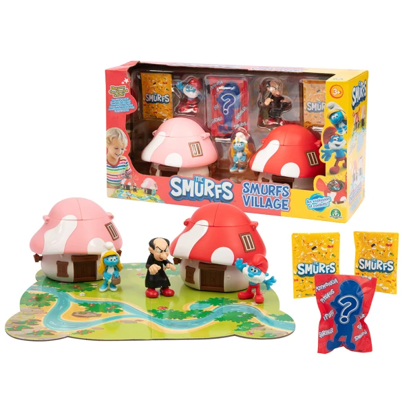 SMURFS - ΣΤΡΟΥΜΦΑΚΙΑ ΣΕΤ ΠΑΙΧΝΙΔΙΟΥ ΤΟ ΣΤΡΟΥΜΦΟΧΩΡΙΟ