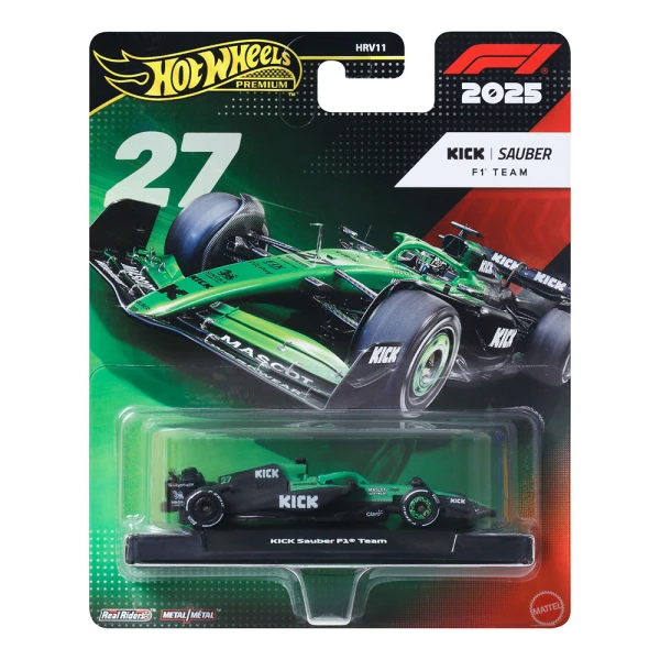 HOT WHEELS COLLECTIBLE CARS F1 - KICK SAUBER 27