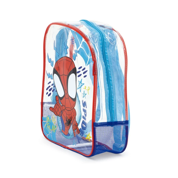 ΔΙΑΦΑΝΟ ΣΑΚΙΔΙΟ ΠΑΡΑΛΙΑΣ 31Χ25Χ23 εκ. SPIDEY