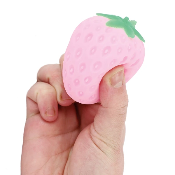 KEYCRAFT SQUISHY SQUIDGY STRAWBERRY - 4 ΧΡΩΜΑΤΑ