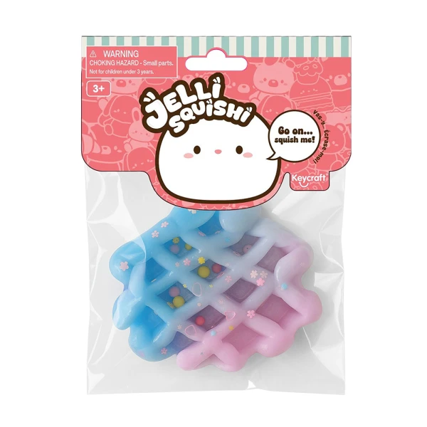 KEYCRAFT JELLI SQUISHY DONUTS & WAFFLE SWEET TREATS - 3 ΣΧΕΔΙΑ