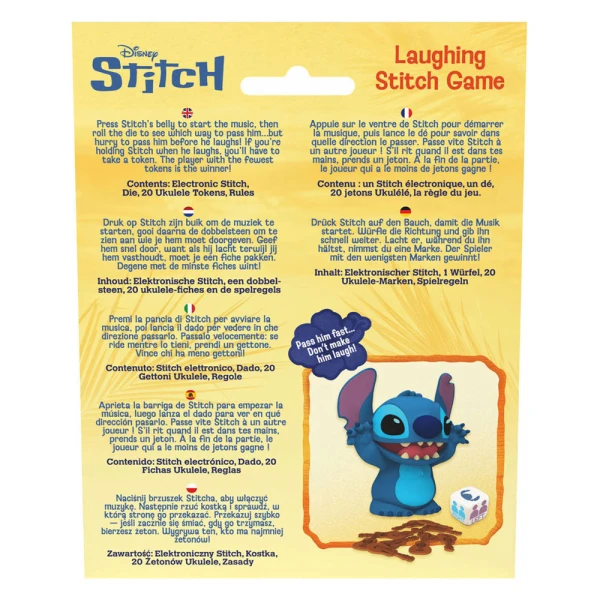 ΕΠΙΤΡΑΠΕΖΙΟ ΠΑΙΧΝΙΔΙ - STITCH ΜΗΝ ΤΟΝ ΑΦΗΣΕΙΣ ΝΑ ΓΕΛΑΣΕΙ