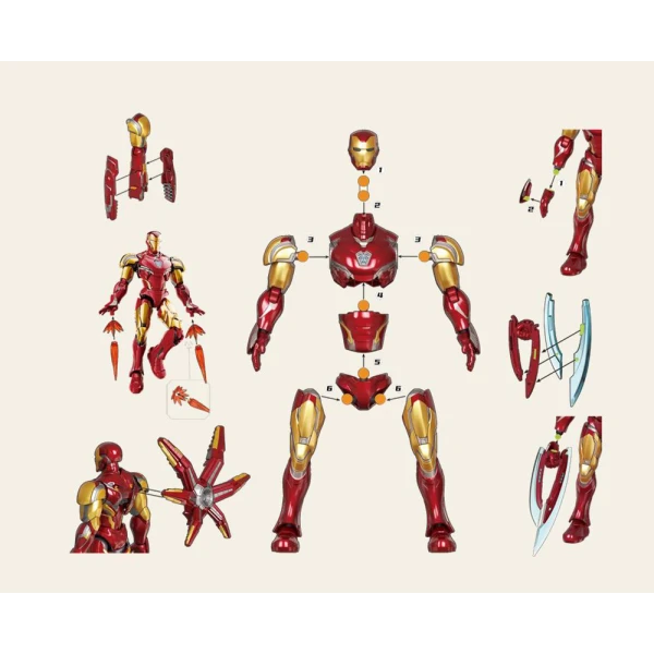 BLOKEES KIT ΚΑΤΑΣΚΕΥΗΣ MARVEL IRON MAN