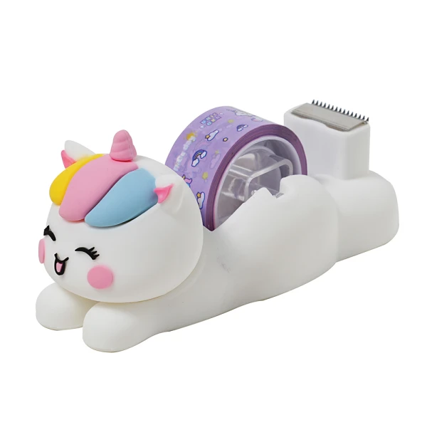 ΒΑΣΗ ΚΟΛΛΗΤΙΚΗΣ ΤΑΙΝΙΑΣ 1,8 εκ. 10 μέτρα  HAPPY LIFE UNICORN