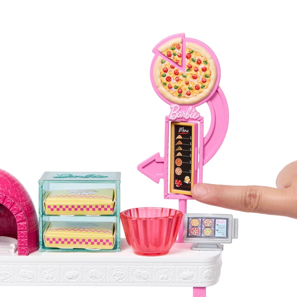 BARBIE ΠΙΤΣΑΡΙΑ ΜΕ ΚΟΥΚΛΑ ΚΑΙ ΑΞΕΣΟΥΑΡ