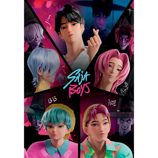 CLEMENTONI ΠΑΖΛ HIGH QUALITY COLLECTION - K-POP DEMON HUNTERS -1- 500 ΤΜΧ