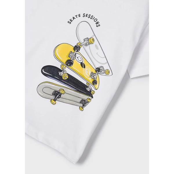 MAYORAL ΜΠΛΟΥΖΑ ΚΟΝΤΟΜΑΝΙΚΗ SKATE ΛΕΥΚΟ
