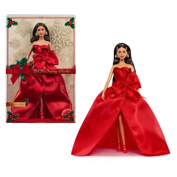 ΣΥΛΛΕΚΤΙΚΗ ΚΟΥΚΛΑ BARBIE HOLIDAY 2026 ΜΕΛΑΧΡΙΝΗ