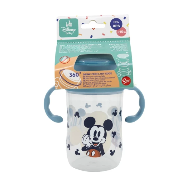 ΠΟΤΗΡΙ ΕΚΠΑΙΔΕΥΣΗΣ 395ml ΓΙΑ ΝΗΠΙΑ 360 MICKEY MOUSE FULL OF SMILES