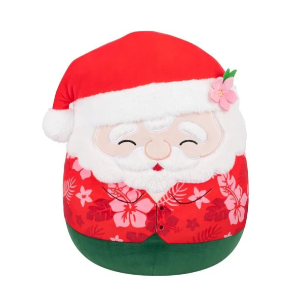 SQUISHMALLOWS-XMAS ΛΟΥΤΡΙΝΑ 19εκ. W3B - NICK THE SANTA CLAUS