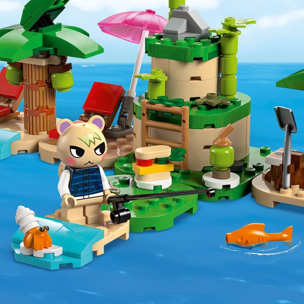 LEGO® ANIMAL CROSSING™ ΠΕΡΙΗΓΗΣΗ ΤΟΥ KAPP\'N ΜΕ ΒΑΡΚΑ ΣΤΟ ΝΗΣΙ
