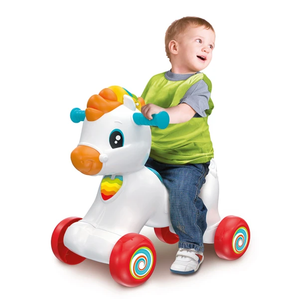 BABY CLEMENTONI ΒΡΕΦΙΚΟ ΠΑΙΧΝΙΔΙ ΛΑΚΗΣ ΑΛΟΓΑΚΗΣ (ΜΙΛΑΕΙ ΕΛΛΗΝΙΚΑ) ΓΙΑ 12-36 ΜΗΝΩΝ