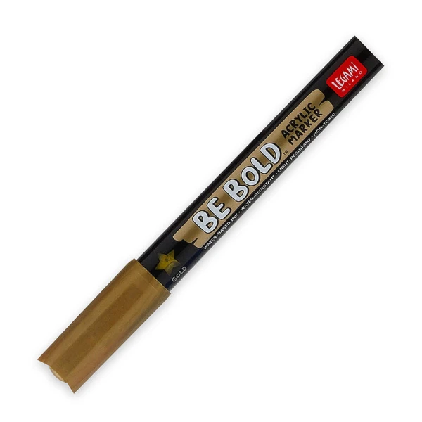 LEGAMI ΑΚΡΥΛΙΚΟΣ ΜΑΡΚΑΔΟΡΟΣ BE BOLD - GOLD