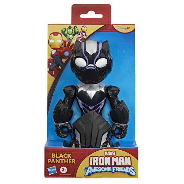 MARVEL IRON MAN AND HIS AWESOME FRIENDS SUPERSIZED ΦΙΓΟΥΡΑ BLACK PANTHER
