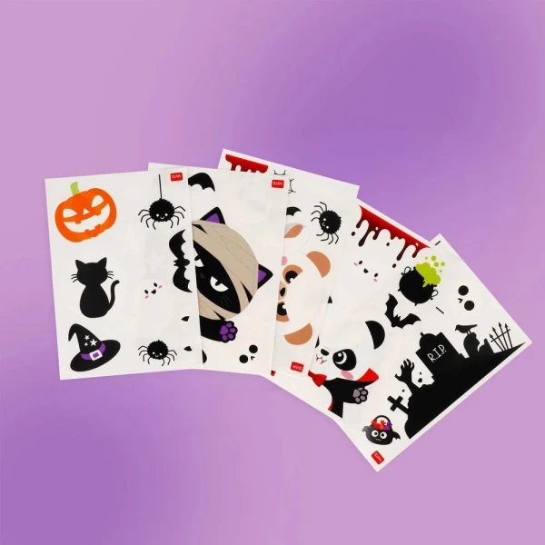 LEGAMI WINDO-WOW 40 STATIC-CLING ΑΥΤΟΚΟΛΛΗΤΑ ΠΑΡΑΘΥΡΟΥ HALLOWEEN