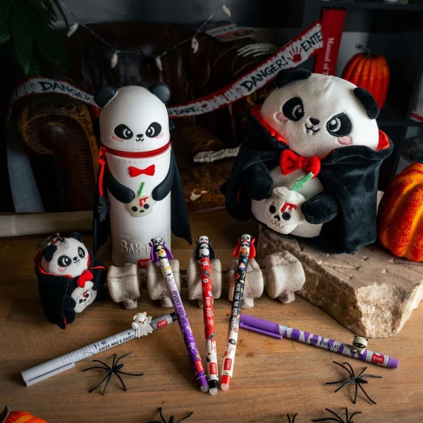 LEGAMI SUPER SOFT ΛΟΥΤΡΙΝΟ ΜΠΡΕΛΟΚ HALLOWEEN PANDA