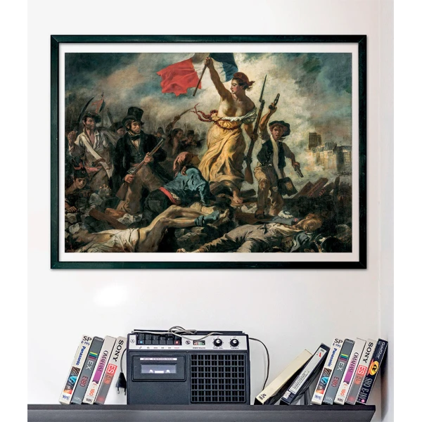 CLEMENTONI ΠΑΖΛ MUSEUM COLLECTION ΝΤΕΛΑΚΡΟΥΑ Η ΕΛΕΥΘΕΡΙΑ ΟΔΗΓΕΙ ΤΟΝ ΛΑΟ 1000 τεμ.