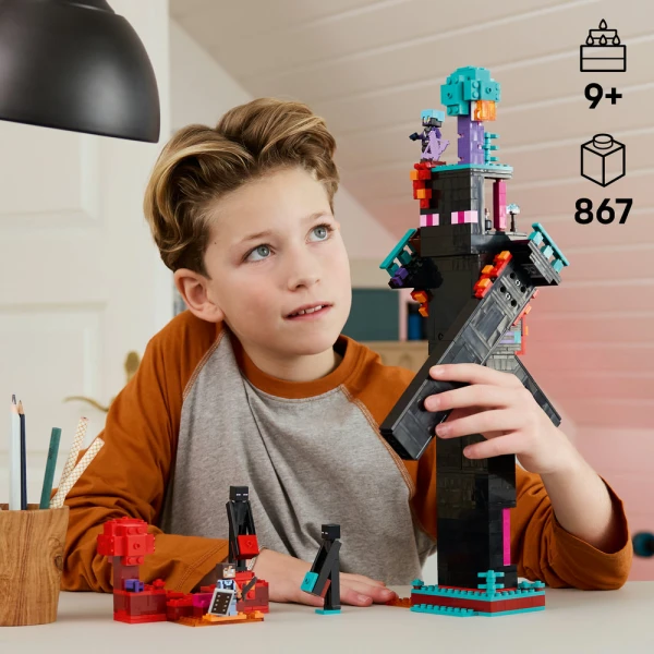 LEGO® MINECRAFT® Ο ΠΥΡΓΟΣ-ΑΝΘΡΩΠΟΣ ΤΟΥ ΤΕΛΕΙΩΤΗ