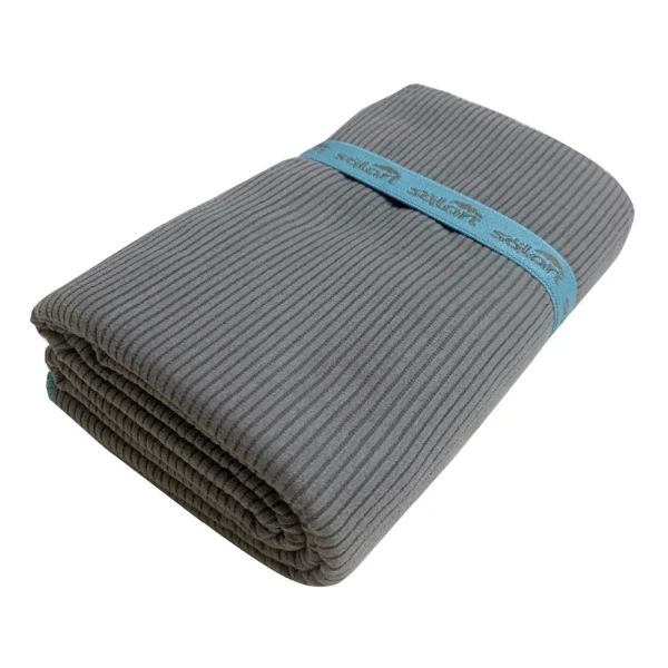 ΠΕΤΣΕΤΑ ΘΑΛΑΣΣΗΣ MICROFIBER LARGE 75x150 εκ. ΚΟΤΛΕ ΓΚΡΙ/ΜΠΛΕ