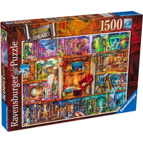 RAVENSBURGER ΠΑΖΛ 1500 τεμ. ΜΕΓΑΛΗ ΒΙΒΛΙΟΘΗΚΗ