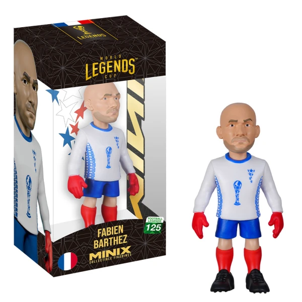 MINIX LEGENDS WORLD CUP ΓΑΛΛΙΑ ΦΙΓΟΥΡΑ 12 cm FABIEN BARTHEZ