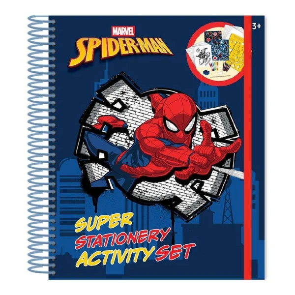 ΣΧΟΛΙΚΟ ΣΕΤ ΣΠΙΡΑΛ 45 τεμ. SPIDERMAN
