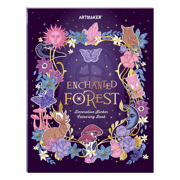 HINKLER ART MAKER STICKER ΒΙΒΛΙΟ ΖΩΓΡΑΦΙΚΗΣ - ENCHANTED FOREST