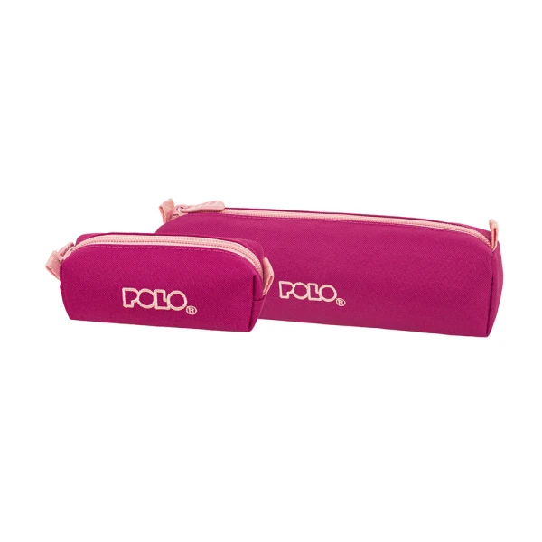 POLO 2026 ΚΑΣΕΤΙΝΑ ORIGINAL WALLET ΣΚΟΥΡΟ ΦΟΥΞΙΑ-ΑΝΟΙΧΤΟ ΡΟΖ