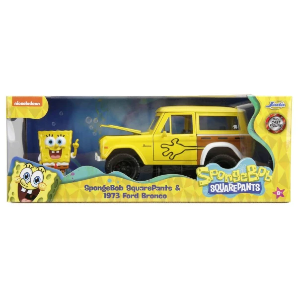 JADA SPONGE BOB 1973 FORD BRONCO 1:24