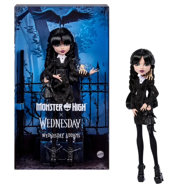 BARBIE ΣΥΛΛΕΚΤΙΚΗ MONSTER HIGH X WEDNESDAY – WEDNESDAY ADDAMS