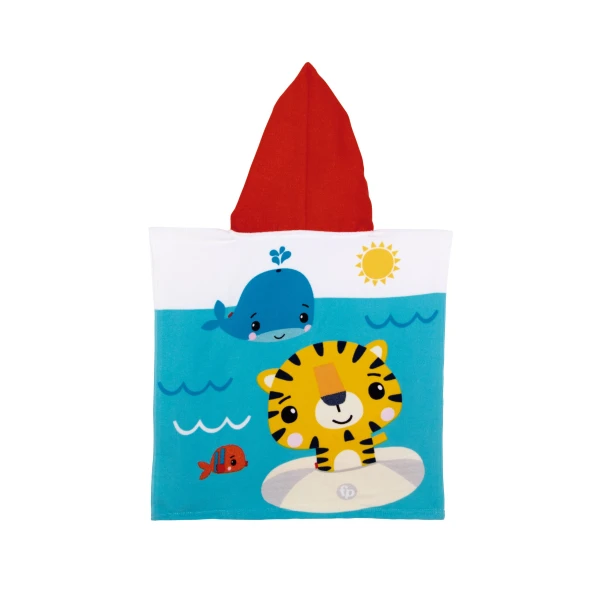 PONCHO BEACH TOWEL 50X100 cm FISHER PRICE