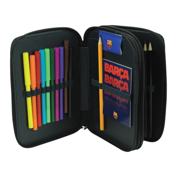 BACK ME UP DOUBLE FILLED  PENCIL CASE BARCELONA