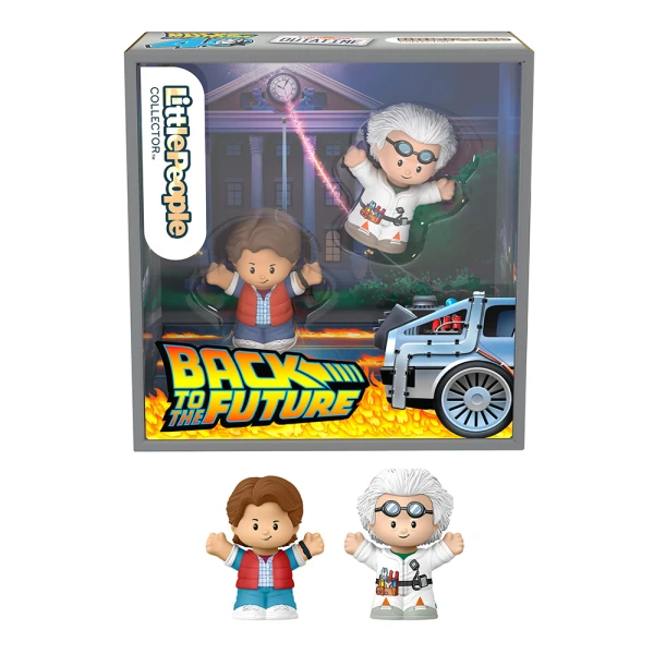 FISHER PRICE LITTLE PEOPLE ΣΕΤ ΜΕ ΣΥΛΛΕΚΤΙΚΕΣ ΦΙΓΟΥΡΕΣ BACK TO THE FUTURE