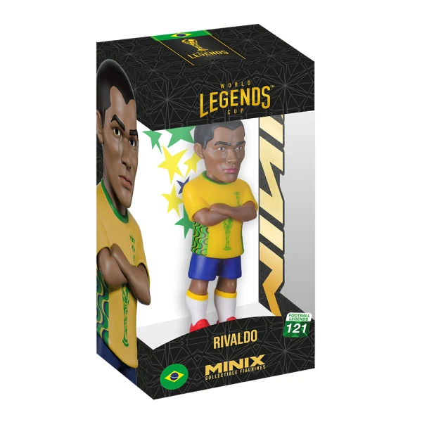 MINIX LEGENDS WORLD CUP ΒΡΑΖΙΛΙΑ ΦΙΓΟΥΡΑ 12 cm RIVALDO