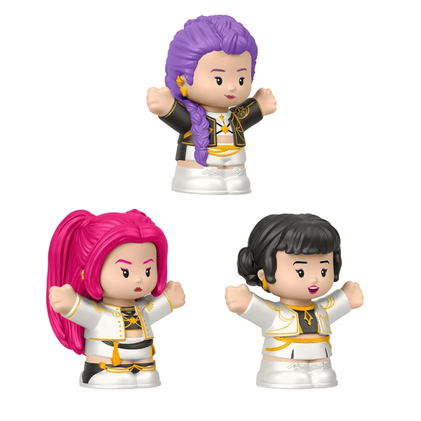 FISHER PRICE LITTLE PEOPLE ΣΕΤ ΜΕ ΣΥΛΛΕΚΤΙΚΕΣ ΦΙΓΟΥΡΕΣ K-POP DEMON HUNTERS HUNTR/X