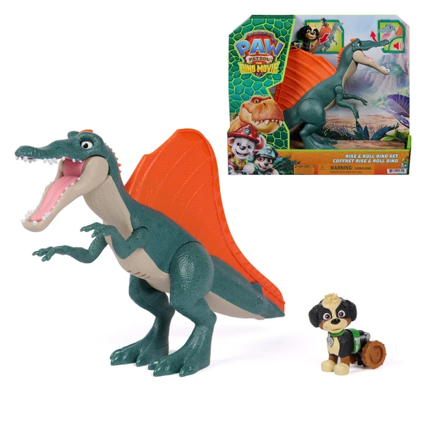 PAW PATROL DINO MOVIE PLAYSET REX AND SPINOSAURUS