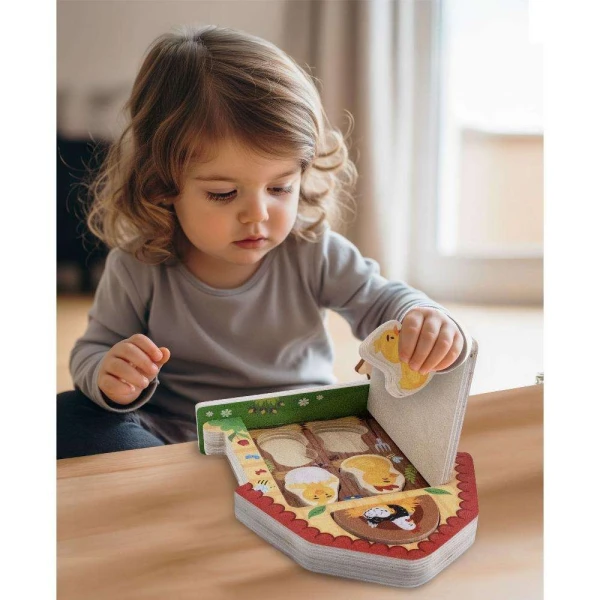 LISCIANI MONTESSORI LEGNO - COUNTRY FAMILY