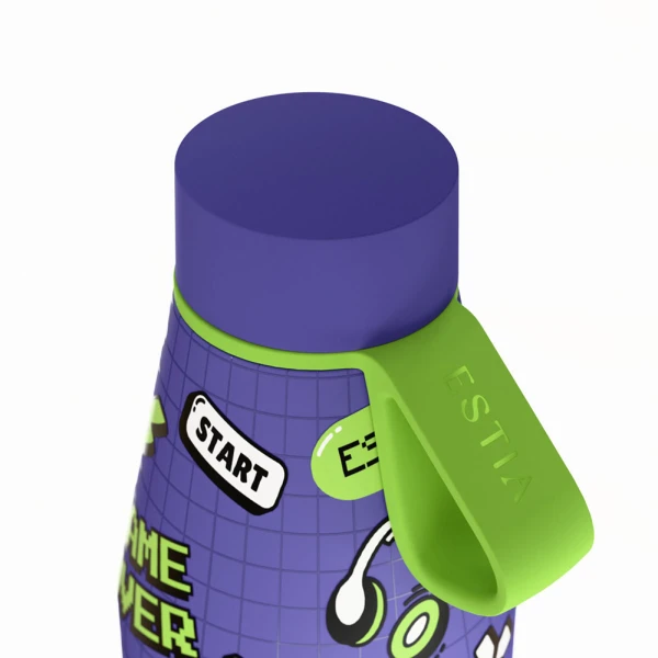 ESTIA HOME ART THERMAL FLASK FLOW SAVE THE AEGEAN 500ml GAME OVER