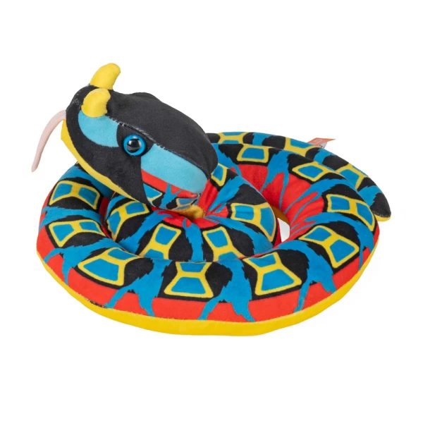WILD REPUBLIC ΛΟΥΤΡΙΝΟ GREEN RHINO VIPER SNAKE 91 εκ.