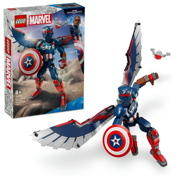 LEGO® MARVEL ΦΙΓΟΥΡΑ ΚΑΤΑΣΚΕΥΗΣ ΝΕΟΣ ΚΑΠΤΕΝ ΑΜΕΡΙΚΑ
