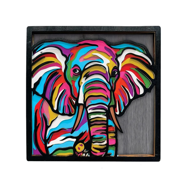 SPLAT PLANET ΞΥΛΙΝΟ ΣΕΤ ΖΩΓΡΑΦΙΚΗΣ ELEPHANT