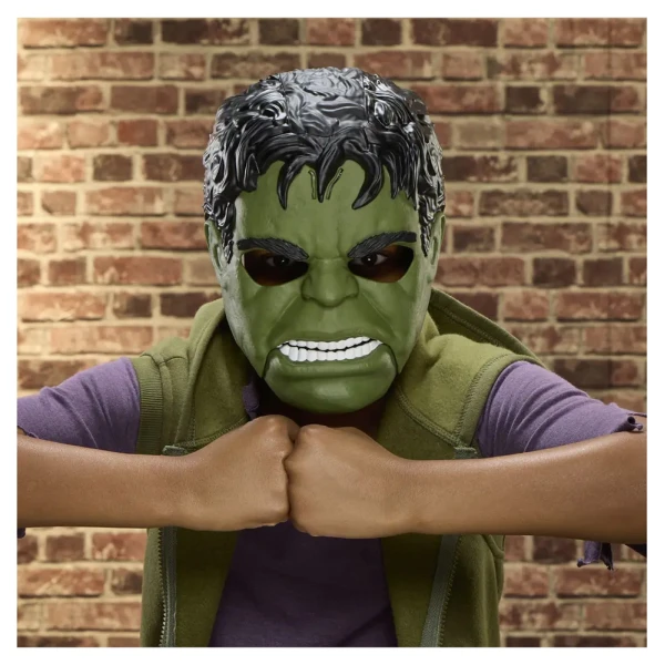 MARVEL SPIDER-MAN BRAND NEW DAY SAVAGE HULK ELECTRONIC MASK